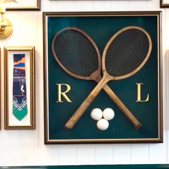 🎁RL HOLIDAY 25'🎁🆕💯US OPEN RALPH LAUREN PURPLE LABEL LUXURY TENNIS MOTF TIE🔥 - Picture 3 of 16